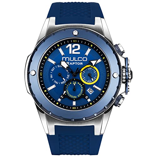 Imagen de Mulco Reloj de hombre Kripton de acero inoxidable con correa de silicona