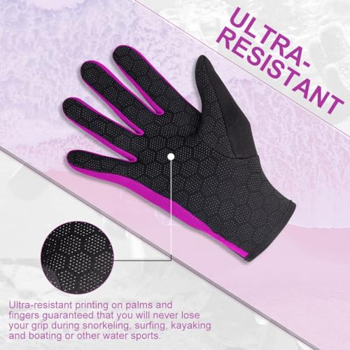 XUKER Neoprene Glove,Wetsuit Gloves 1.5mm & 2mm for Scuba Diving Snorkeling Paddling Surfing Kayaking Canoeing Spearfishing Skiing and Other Water Sports - Image 3
