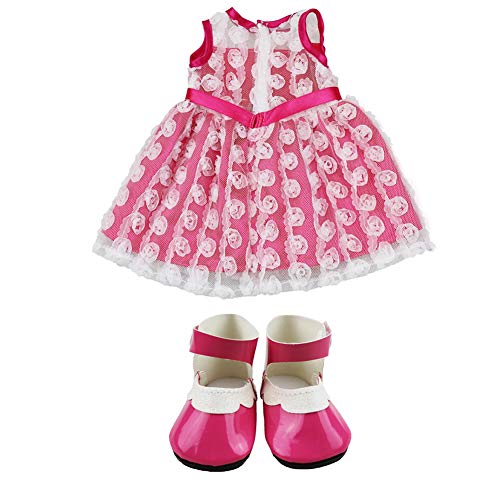 18 Pulgadas De Ropa Ropa De La Muñeca Hecha a Mano Precioso...