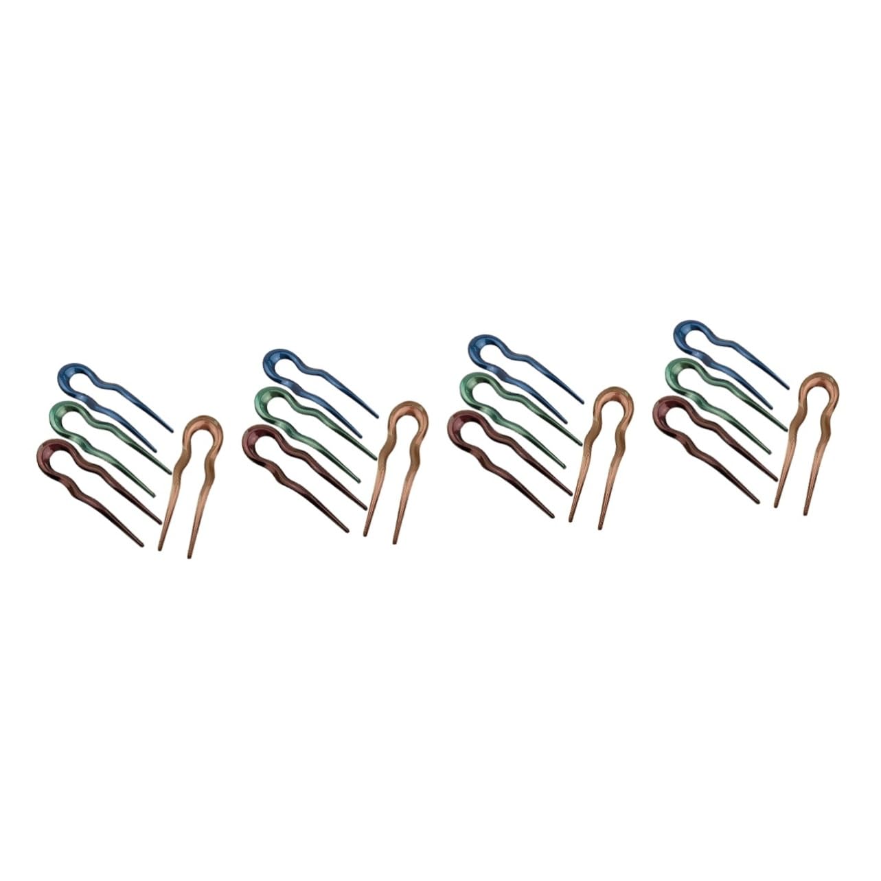 Didiseaon 16 Piezas Tocado Con Horquillas Accesorios Para El Cabello Clips Para El Cabello Horquillas Joyería Para El o Niñas Moño Palo Para El o Para Mujeres