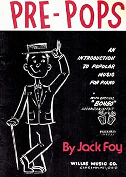 Paperback Pre - Pops: An Introduction to Popular Music for Piano with Optional Bongo Accompaniment Book