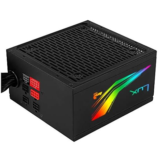 Aerocool LUX, fuente de alimentación 750W, Prism RGB, modular, 80Plus Bronze | Ya disponible en tu tienda friki favorita! En mundofriki.es!