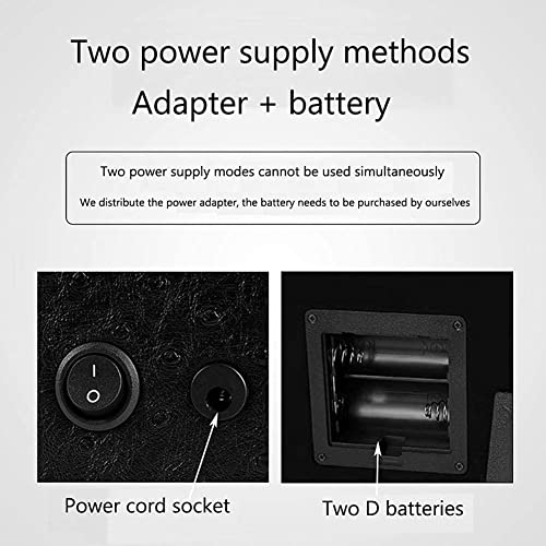 Caja de relojes enrollador automático con vitrina de almacenamiento y luz LED 2