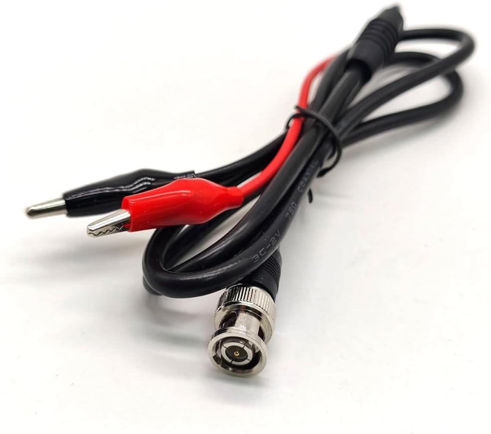 Cavo Cavo Sonda Test Oscilloscopio Clip Alligatore BNC