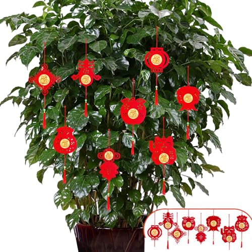 Molyorch 24 Pièces Monnaie pour Décoration Asiatique, Décoration du Nouvel an Chinois, Décorations de Nouvel an Chinois pour Mariage, Nouvel an, Nouvel an...