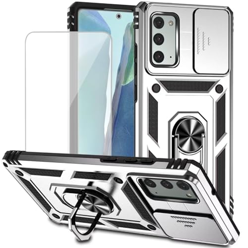 Coque Samsung Note 20 SM-N981U antichoc avec anneau magnétique arrière