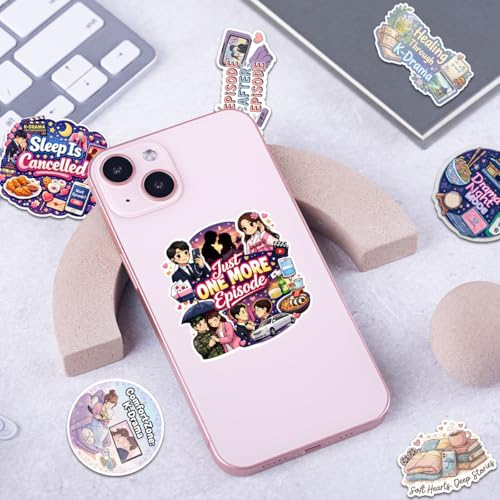 Pegatinas de K-Drama impermeables para personalizar termos y laptops 6