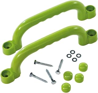 YARNOW 1 Par Manejar Accesorios de Juguete agarraderas escalando Barras de Apoyo para Parques Infantiles Asas de Juego manija del Juego el plastico Color Aleatorio