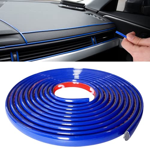 16Ft(5M) Car Trim Strip Self-Adhesive, Automotive Side Body Chrome Moulding Car Exterior Accessories For Men, Diy Car Trim Line Molding For Car Decoration Door Window #TOP14