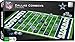MasterPieces - NFL Checkers, Officially Licensed Dallas Cowboys Football Board Game for 2 Players, Family Fun for Kids & Adults