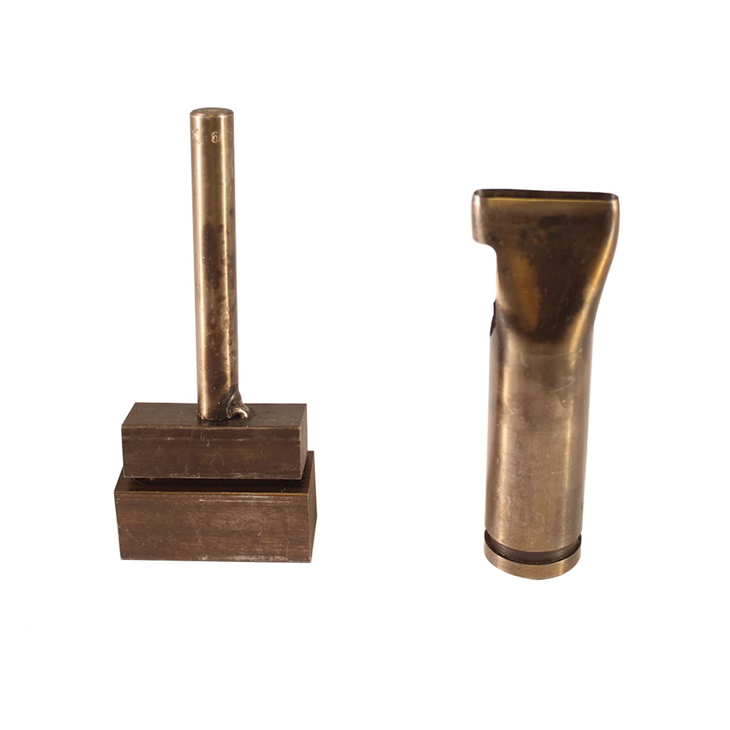 Image secondaire de Trimming Shop Ensemble de Perforatrice et illet Cadre Outil à Main pour Métal Ovale Oeillets - métal, 25 mm