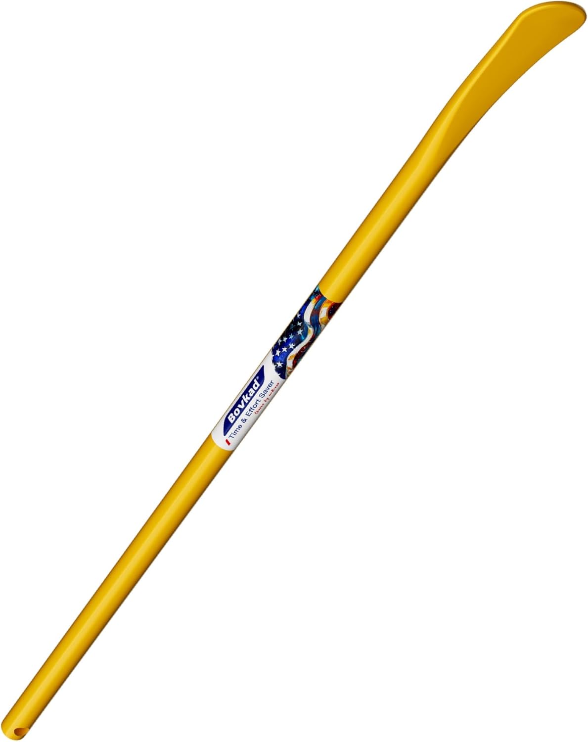 30'' Heavy Duty Tubeless Truck Tire Spoon Bar, Oversized Solid-Steel Mount/Demount Tire Iron Bars, Rust-Proof Anti-Slip Grip Essential Tire Removal Tool for Car, SUV & Truck(Yellow)