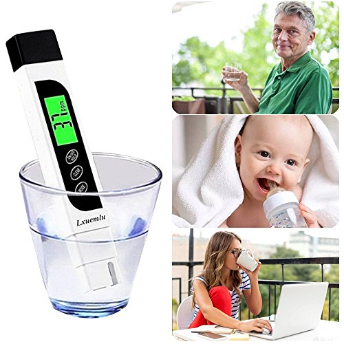 Tds Meter Digital Water Tester, Lxuemlu Professional 3-In-1 Tds, Temperature And Ec Meter With Carrying Case, 0-9999Ppm, Ideal Ppm Meter For Drinking Water, Aquariums And More #TOP5