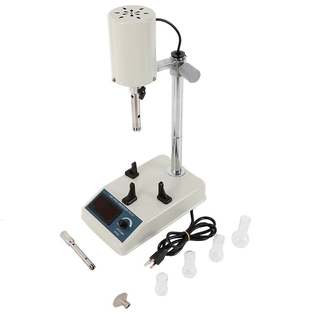 High Speed Dispersion Homogenizer Lab Mixer 10~1000ml 22000rpm 185W