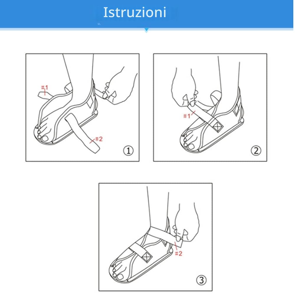 Open Toe Gesso Scarpa Gesso Scarpa Piede Frattura Recupero Scarpa Rottura Piede Chirurgico Riabilitazione Scarpe Punta Valgo Chirurgico Scarpa Recupero Protezione Scarpa Supporto