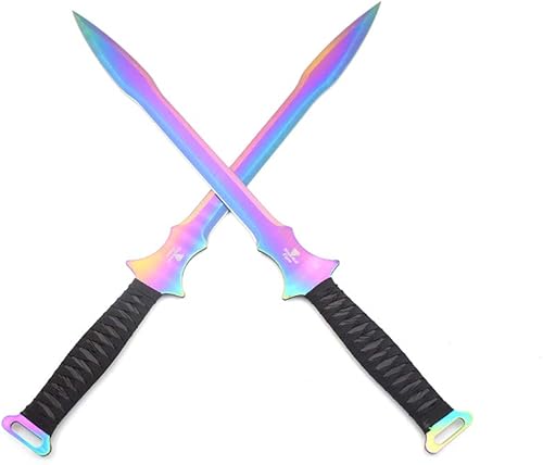 Miniatura 9 de Snake Eye Tactical Espada Ninja Doble Gemela con Funda Doble para Hombro Cada Cuchilla