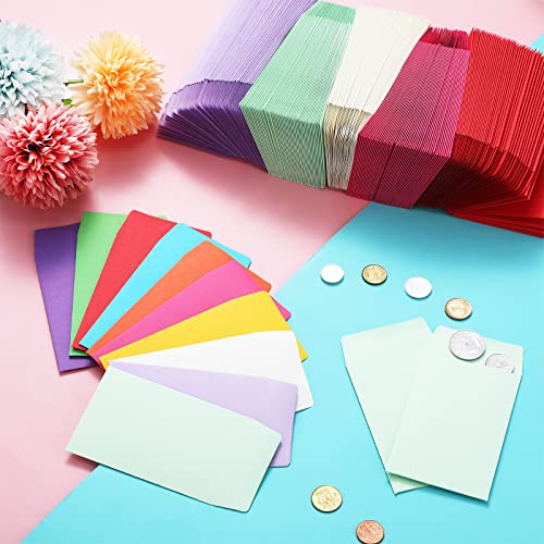 500 Pcs Small Coin Envelopes Seed Envelopes Small Envelopes For Cash Self Adhesive Mini Envelopes For Seeds Storage For Home Wedding Garden And Office (Colorful, 2.25 X 3.5 Inch) #TOP4