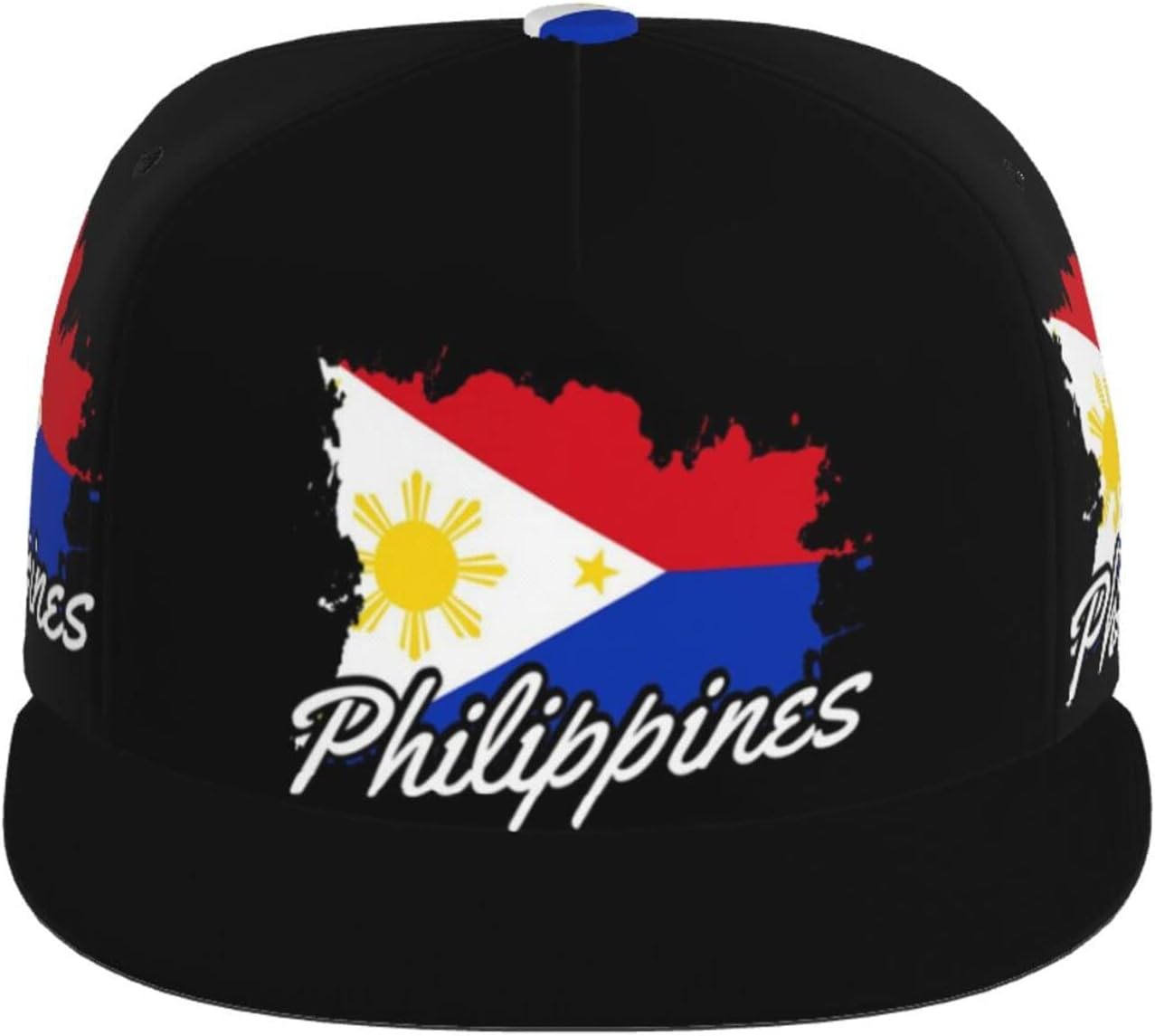 Cute Philippines Flag Baseball Cap Adjustable Filipino Sun and Star Trucker Hats Snapback Sun Hat for Men Women