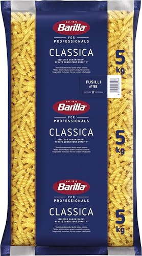 Barilla Hartweizen Pasta Fusilli n. 98 – 1er Pack (1x5kg) Barilla Hartweizen Pasta Fusilli n. 98 – 1er Pack (1x5kg)