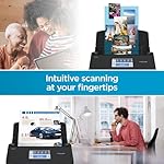 ScanSnap iX1600 Wireless or USB High-Speed Cloud Enabled Document, Photo & Receipt Scanner with Large Touchscreen and Auto Document Feeder for Mac or PC, 17 watts, Black - Image 2