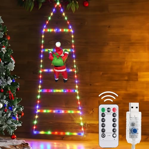 Weihnachtsbeleuchtung Außen, 1.7M Lichterkette Mit Fernbedienung,...