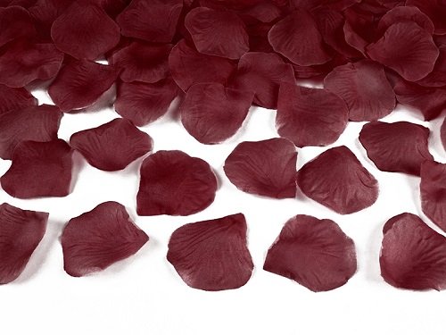 Sideso® 1000 Petali di Rose Bordeaux Rosso Petali