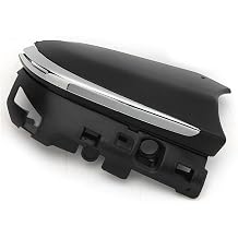 Left Side Rearview Mirror Cover With Trim For Toyota For Camry 2018-2023 And For Avalon 2019-2022, Direct Replacement, Black