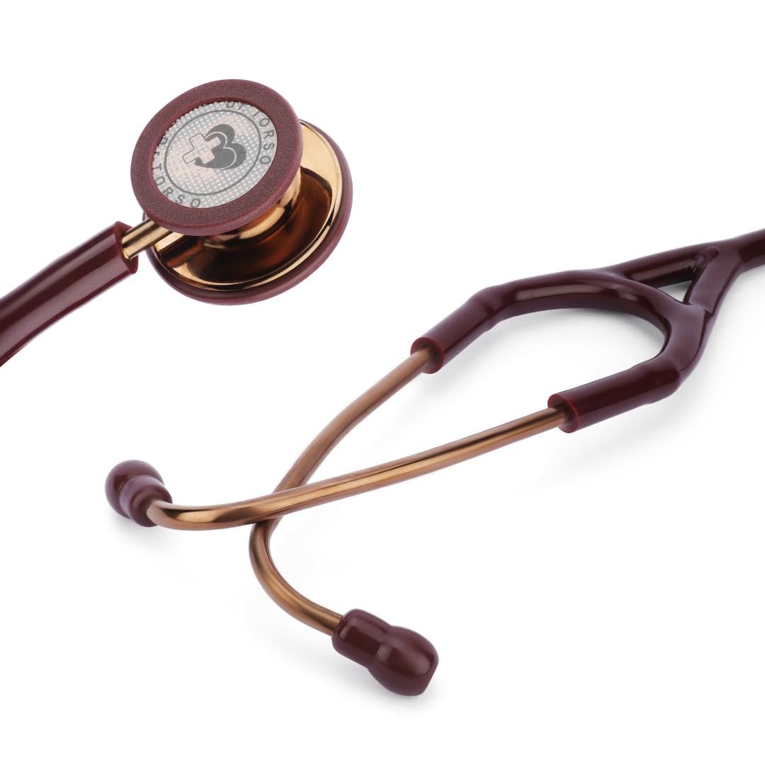 Dr. TORSO Himalaya II Aluminum Stethoscope For Doctors and Medical Students | Double Sided Chest Piece For Adult & Pediatric Patients | U-Shaped PVC Tubing | Soft Sealing Ear Knobs-image-13