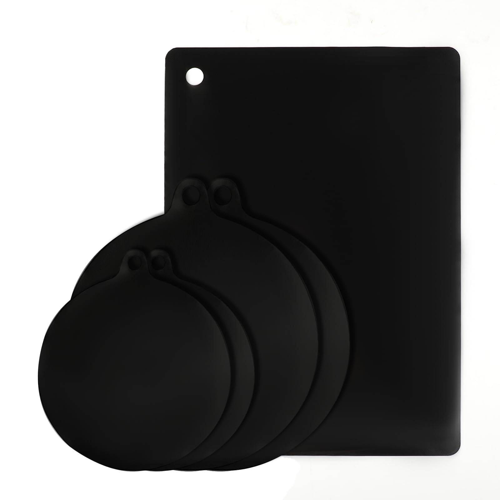 Strehknewen Protector Vitroceramica Inducción 5 Piezas | Protector Placa Induccion Antideslizante y Antirayas | Tapete Silicona Inducción Resistente al Calor 300°C | Cubierta Apta Lavavajillas