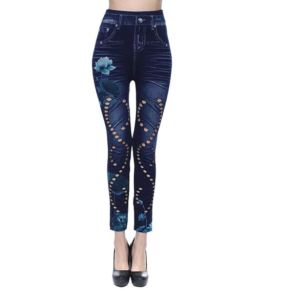 Buy Devil Women's Leggings Skinny High 