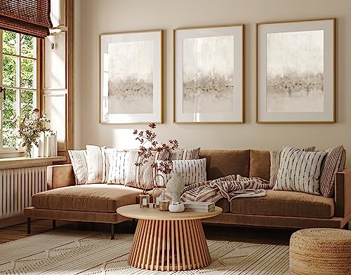 Generic Minimalist Abstract Art Print Set of 3 (A1) for Livi