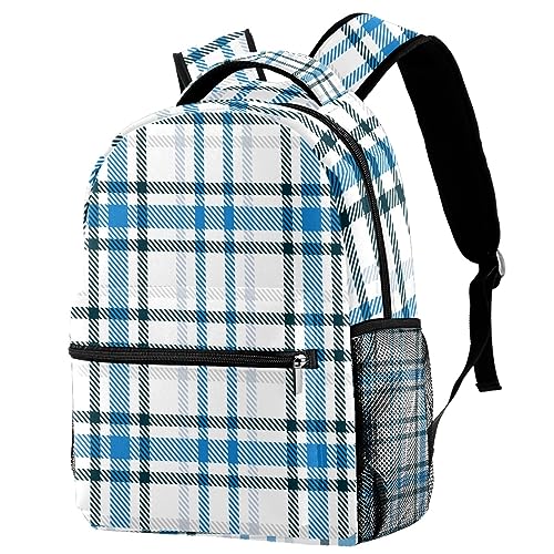 Sac à dos à carreaux avec porte-bouteille pour ranger facilement tout le voyage