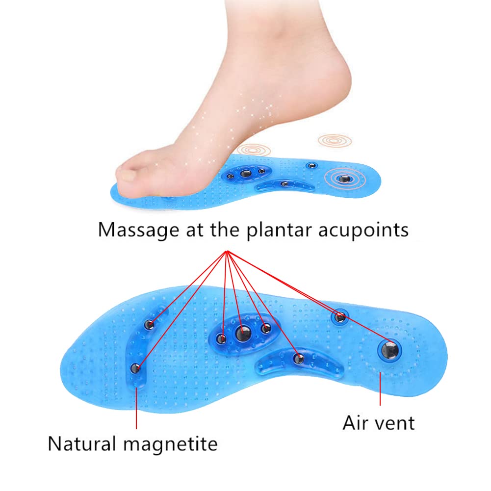 Semelles Magnétiques Amincissantes Acupression - Semelles Massage Pieds 35-40 Coupables