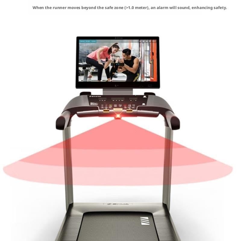 Image of Mini Treadmill, V10 Large Gym Electric Foldable 32 Inch Color Screen, Suitable for Home, Business Office Use