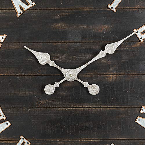 Glitzhome 27.5-Inch Oversized Farmhouse Clock