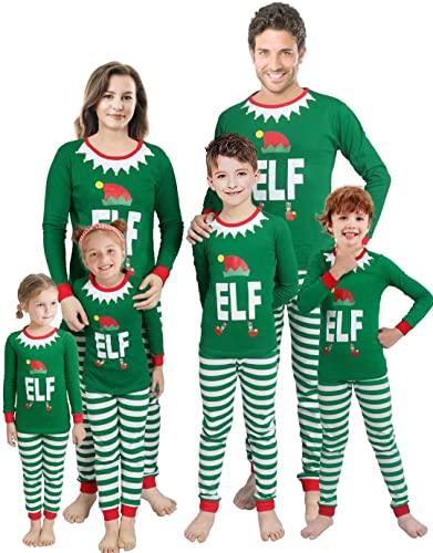 Matching Family Pajamas Christmas Sleepwear Cotton Holiday Pjs