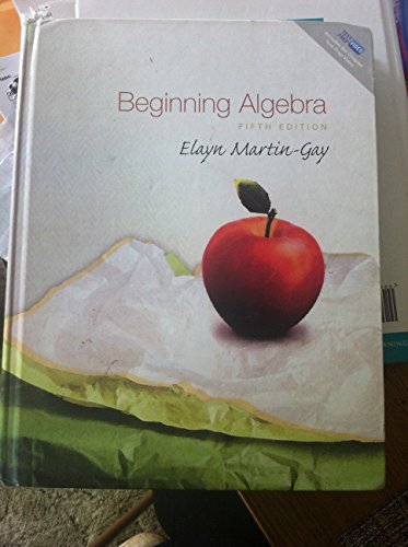 Beginning Algebra (5th Edition)