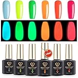 【Aplicación de larga duración】 El gel de color de uñas tiene buena viscosidad, no se despegará fácilmente. Si está bien protegido, dura más de 3-4 semanas.