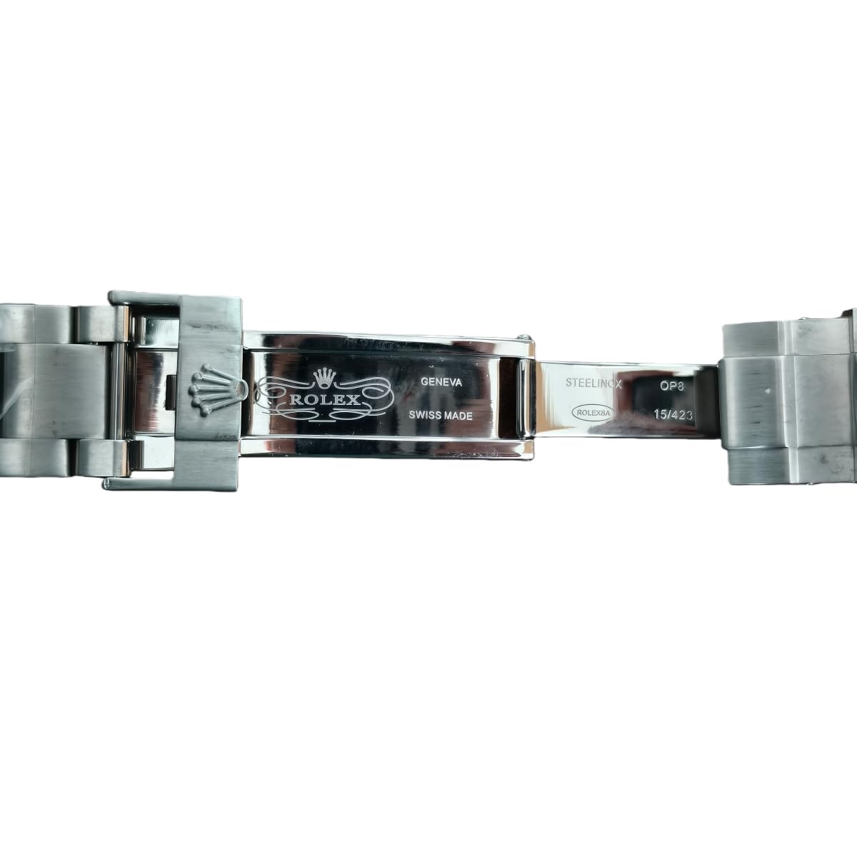 Banda Metallo Ricambio Cinturino Orologio Acciaio Inox 20mm 21mm Fibbia Estensione Bracciale per Rolex Submariner - 21mm