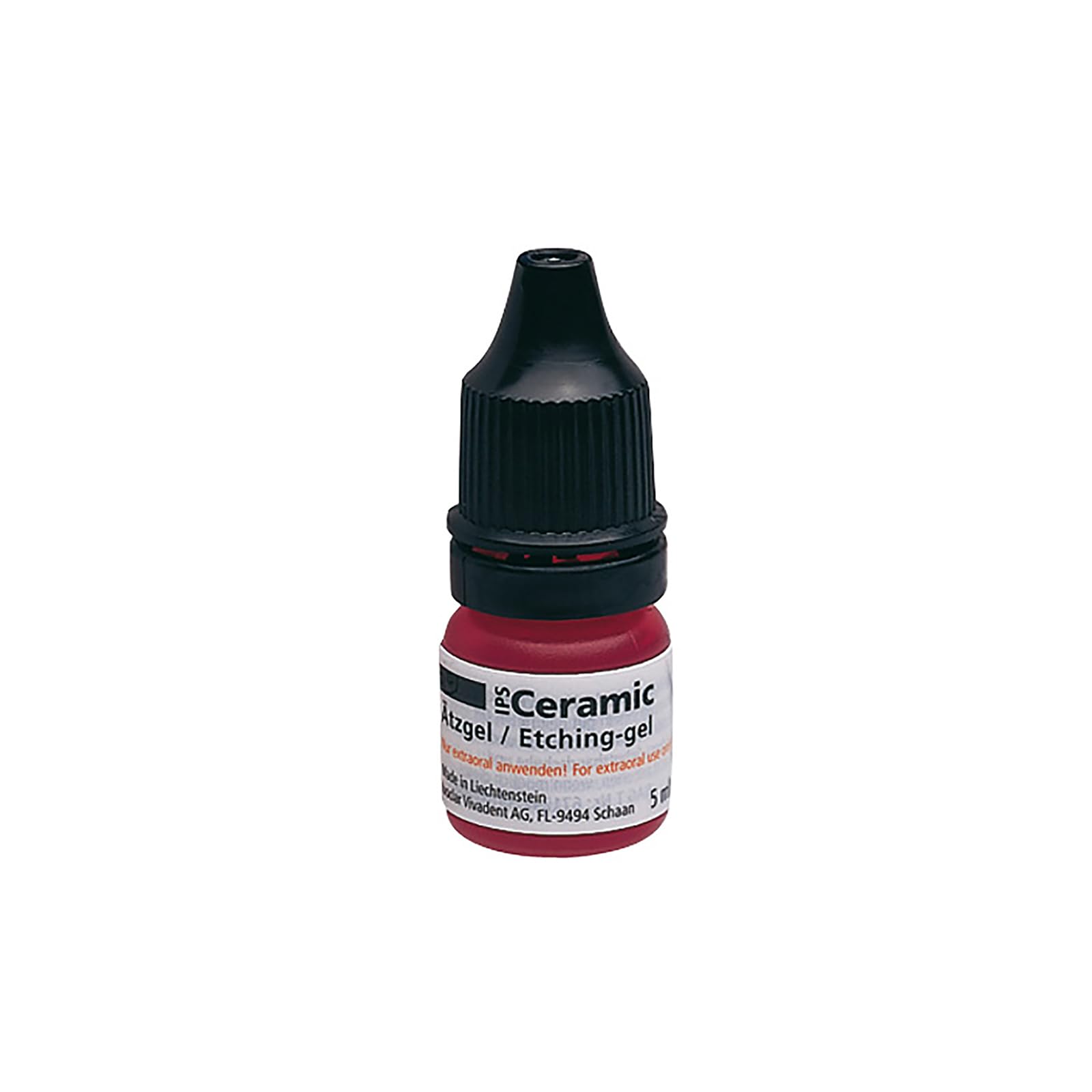 Ivoclar Vivadent 531548 IPS Ceramic Etching Gel 5% Hydrofluoric Acid 5 mL