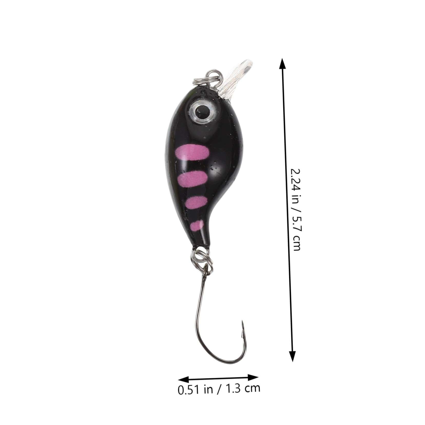 YARNOW Appâts De Artificiels Leurres Imitants pour Mer Portable De Faux Leurres Accessoires De Miniatures pour Différents Types De Poissons