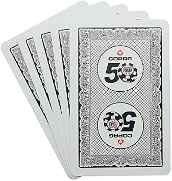 Generic WSOP 50th Anniversary Set of 2 Authentic Used Plastic Playing Card Decks