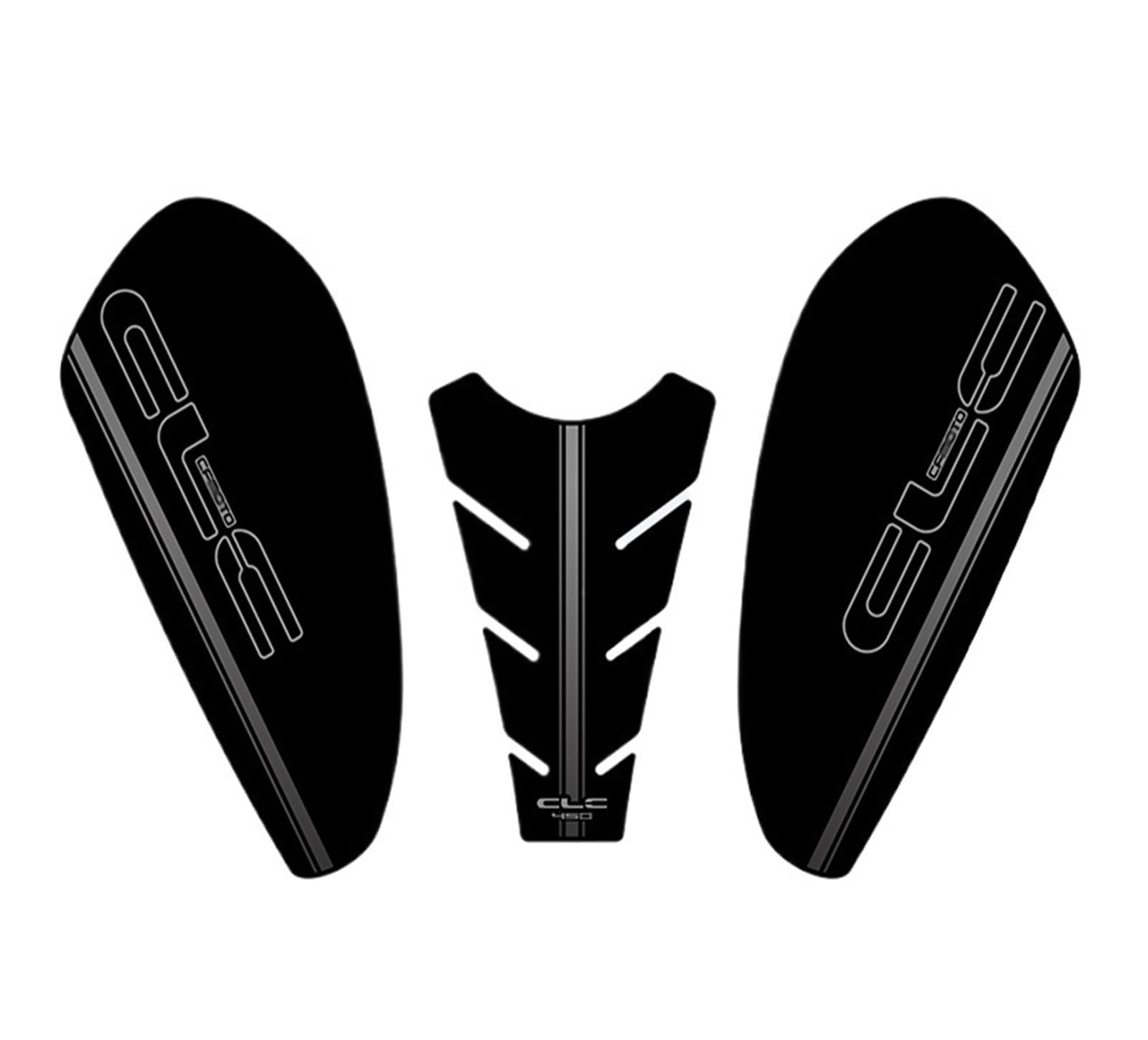 Aufkleber FÜR C&fmoto 450CLC 450 CLC Motorradzubehör Tankpad Gas Kraftstoffaufkleber Moto Aufkleber Emblem Schutz Motorrad Tankgriffe