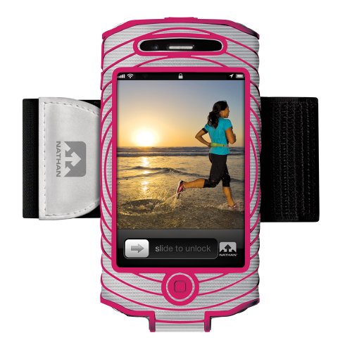 Étui de bras Nathan Sonic Boom i-Phone 4 SW sport running