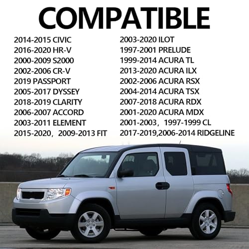 Image of 30PCS Fender Liner Splash Shield Wheelhouse Liner Screw, Compatible with Honda Accord Civic CR-V Element Fit Pilot Odyssey Prelude Acura ILX RDX TL TSX, 90114SE0000