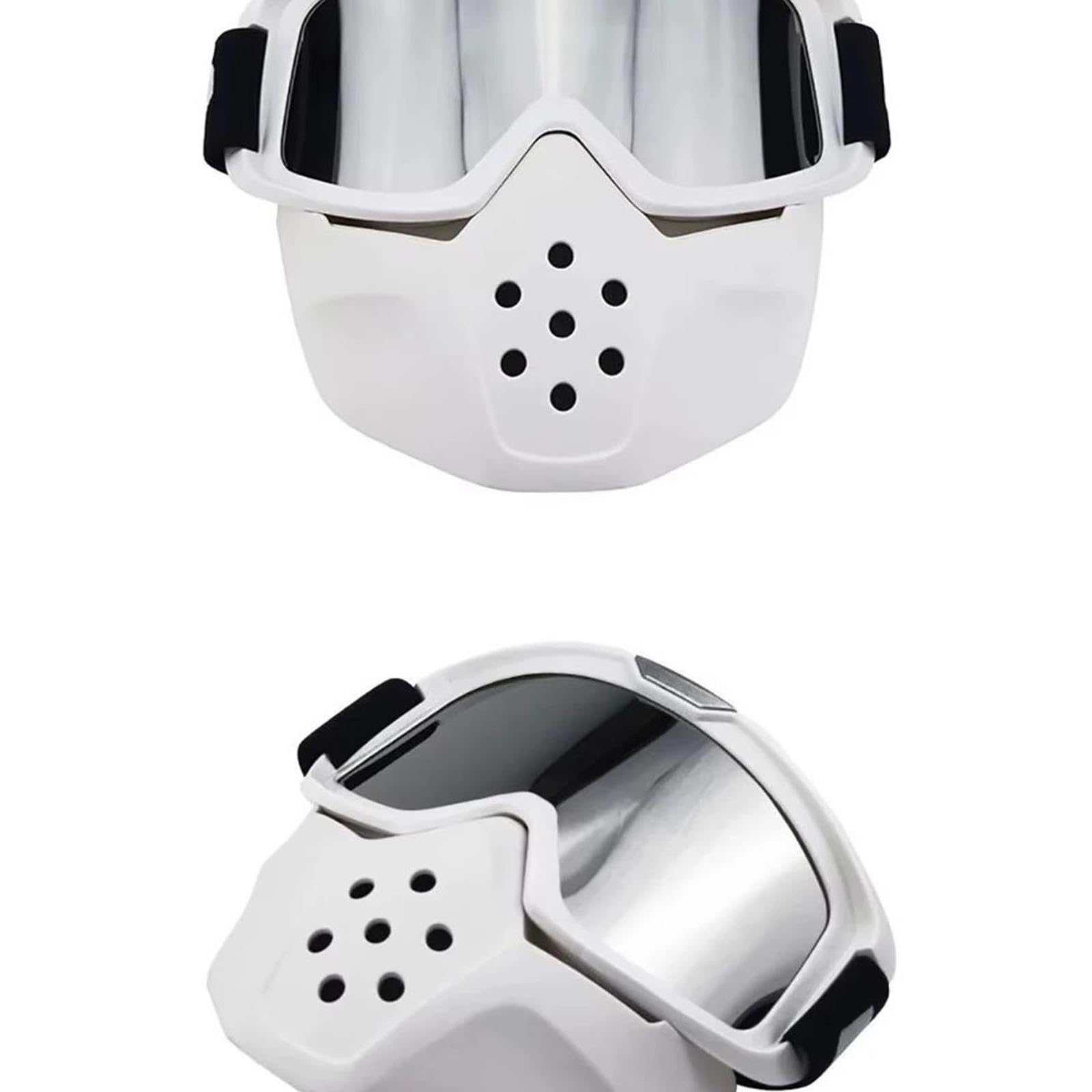 Occhiali da casco Occhiali da moto retrò motocross