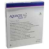 Aquacel AG Medicazione quadrata in schiuma non adesiva, 15 x 15 cm