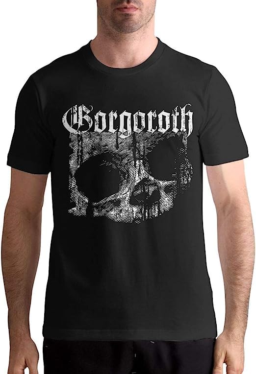 Gorgoroth T Shirt Mens Fashion Shirt Cotton Tee Shirts Short Sleeve L Black