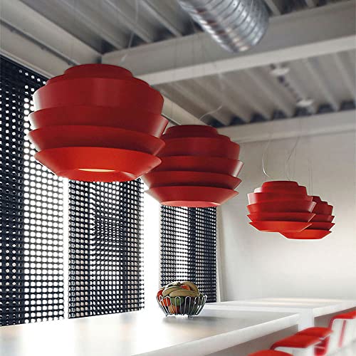 Lustre multicouche nordique pour éclairer efficacement et décorer une table de repas - 5