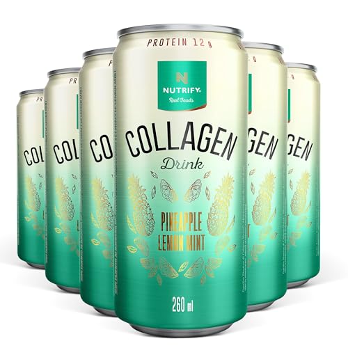 Nutrify - Bebida de Colágeno - Abacaxi com Hortelã e Limão - disp...